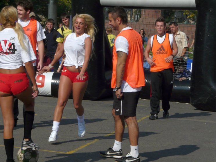 CKM csajok, Majka, Lola, Gáspár Laci - és Fifa 09 a 4v4 focikupán - 23. kép