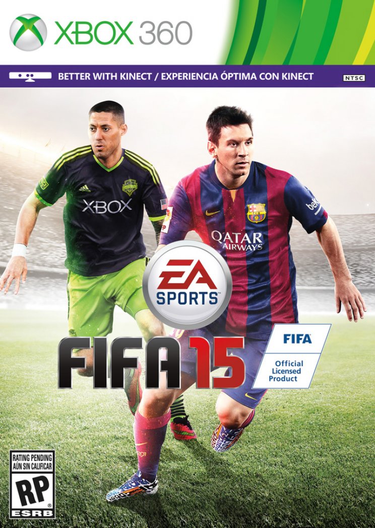Clint Dempsey lesz Messi párja a FIFA 15 amerikai borítóján - 3. kép