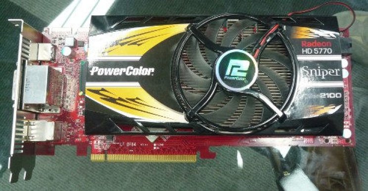 Computex 2010: A PowerColor bemutatta új HD5770 Sniper gyorsítóját - 2. kép