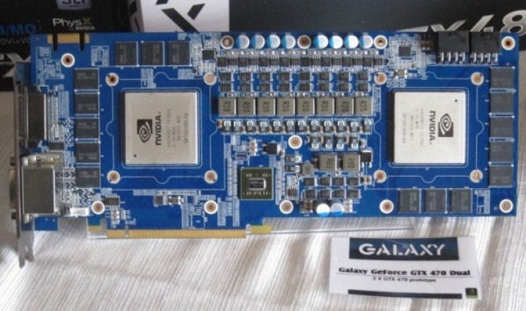 Computex 2010: Készül a Galaxy dupla GPU-s GTX 470-es gyorsítója - 2. kép