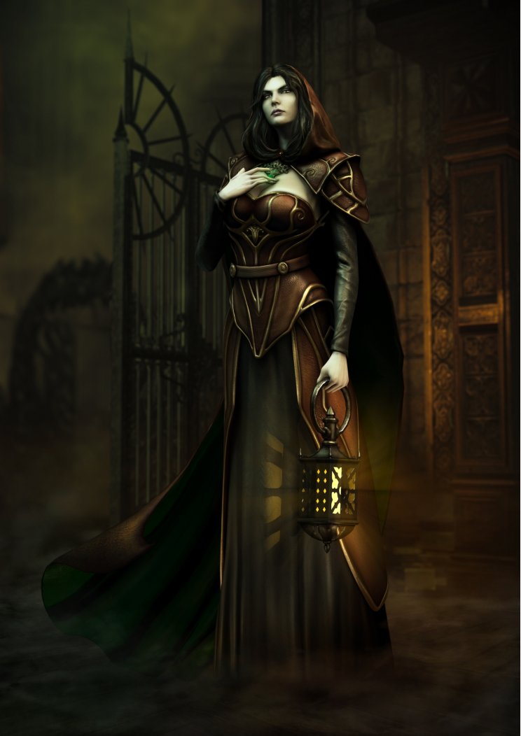 Koncepciós rajzokon a Castlevania: Lords of Shadow 2 - 5. kép