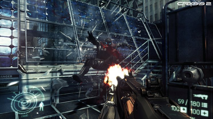 Crysis 2: Befutott két állejtő in-game screenshot - 3. kép