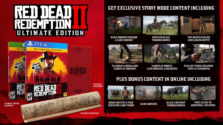 Csinos gyűjtői kiadást kap a Red Dead Redemption 2 - 3. kép