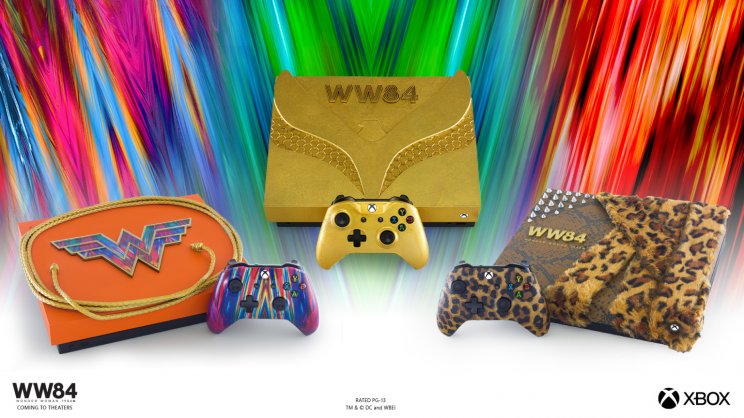 Csodanő által ihletett egyedi Xbox One X konzolokról hullt le a lepel - 2. kép