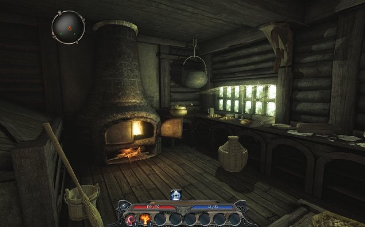 Divinity II: Ego Draconis: Maximum vs. minimum grafikai összehasonlítás - 4. kép