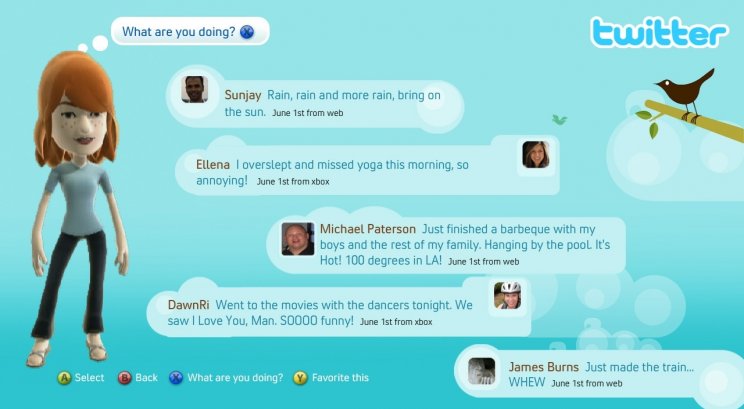 E3 Microsoft: Facebook, Twitter és Last.fm funkciók ősztől az Xbox 360-on - 10. kép