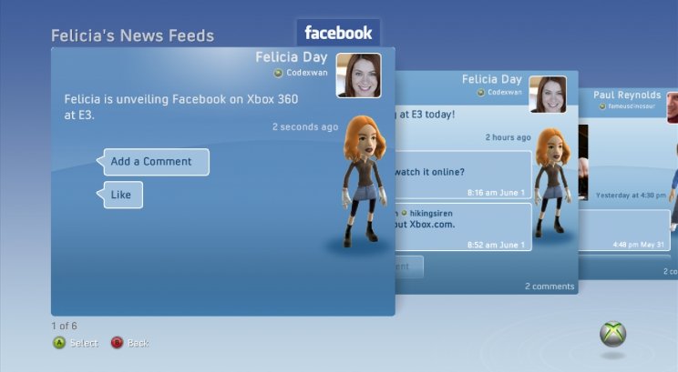 E3 Microsoft: Facebook, Twitter és Last.fm funkciók ősztől az Xbox 360-on - 5. kép