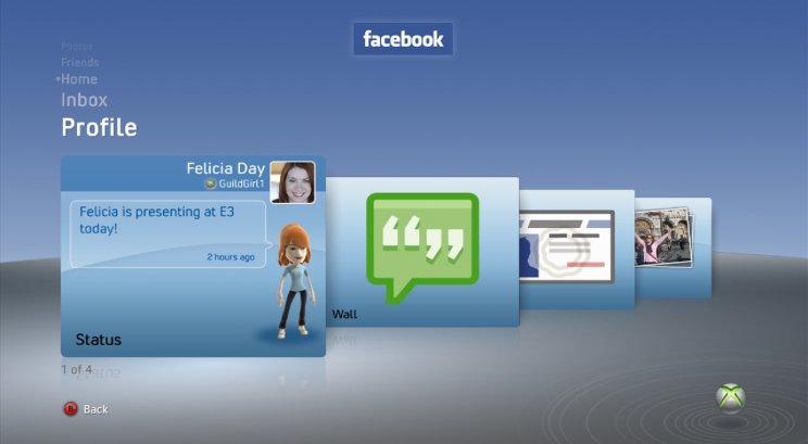 E3 Microsoft: Facebook, Twitter és Last.fm funkciók ősztől az Xbox 360-on - 8. kép