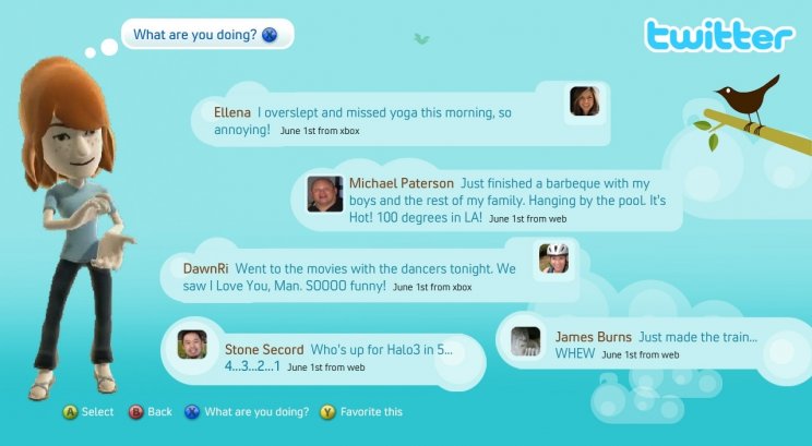 E3 Microsoft: Facebook, Twitter és Last.fm funkciók ősztől az Xbox 360-on - 9. kép