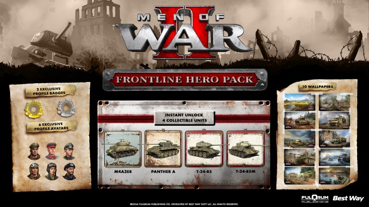 Egy ingyenes DLC-t is kapnak a Men of War II korai vásárlói - 2. kép