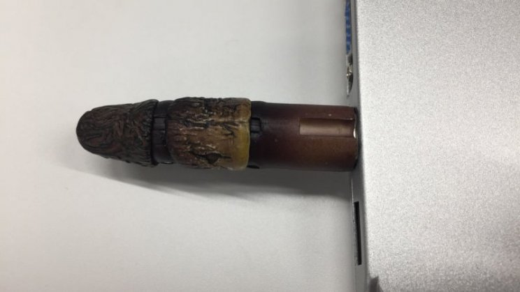 Egy összeégett péniszre hasonlít a Resident Evil 7 gyűjtői pendrive-ja - 3. kép