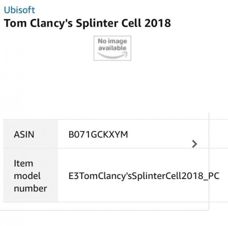 Egy új Splinter Cell bejelentésére készül az E3-on a Ubisoft? - 2. kép