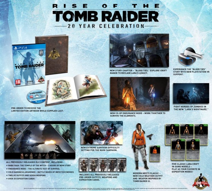 Rengeteg extrával, októberben jön PS4-re a Rise of the Tomb Raider - 2. kép