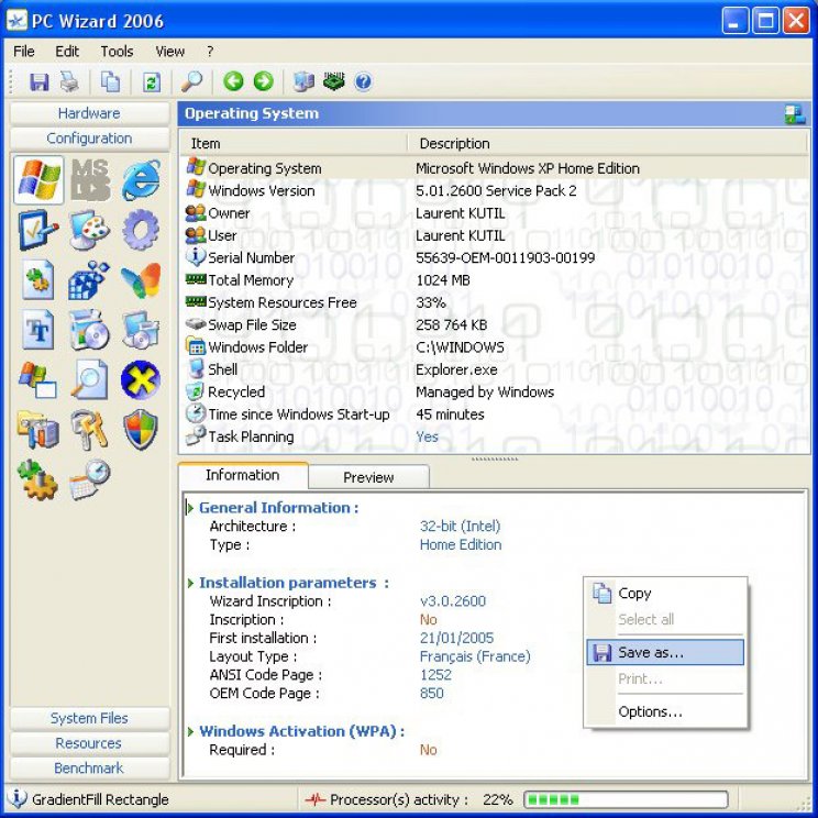 Elkészült a PC Wizard legfrissebb kiadása - 2. kép