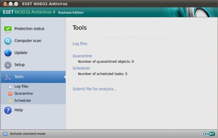 ESET NOD32 Antivirus mostantól Linuxra is! - 4. kép