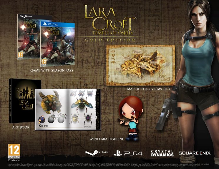 Ezeket tartalmazza a Lara Croft and the Temple of Osiris Gold Edition - 2. kép