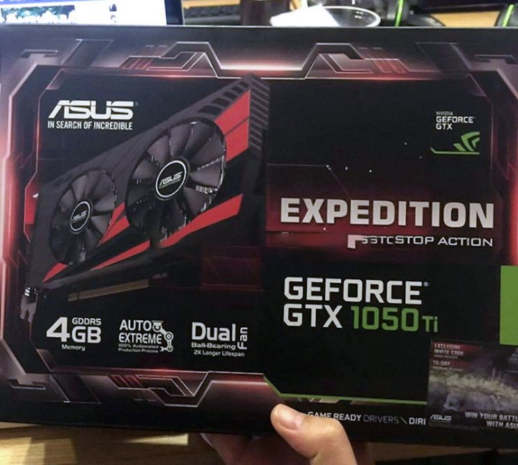 Felbukkant az ASUS GeForce GTX 1050 Ti Expedition - 2. kép