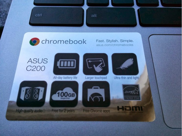 Felbukkantak az ASUS C200 Chromebook első képei - 2. kép