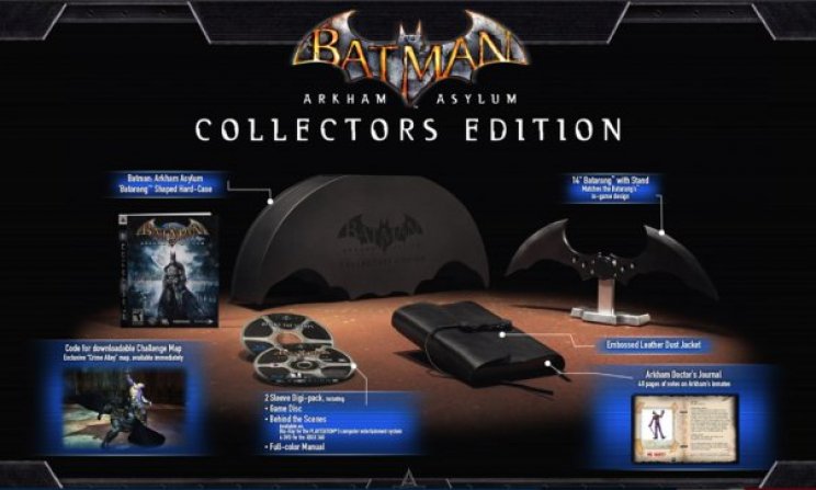 Felfedve a Batman: Arkham Asylum gyűjtői kiadása - 2. kép