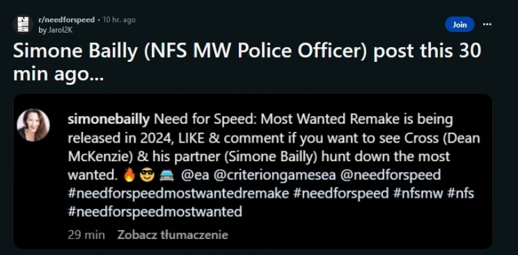 Felröppent az eredeti Need for Speed: Most Wanted remakeje - 2. kép