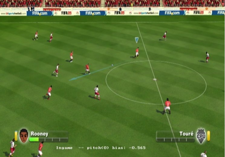 FIFA 09: Screenshot zuhatag - 5. kép