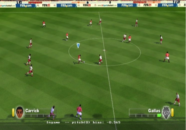 FIFA 09: Screenshot zuhatag - 7. kép