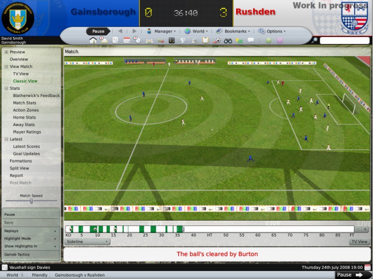 Football Manager 2009 hírek és screenshotok  - 2. kép