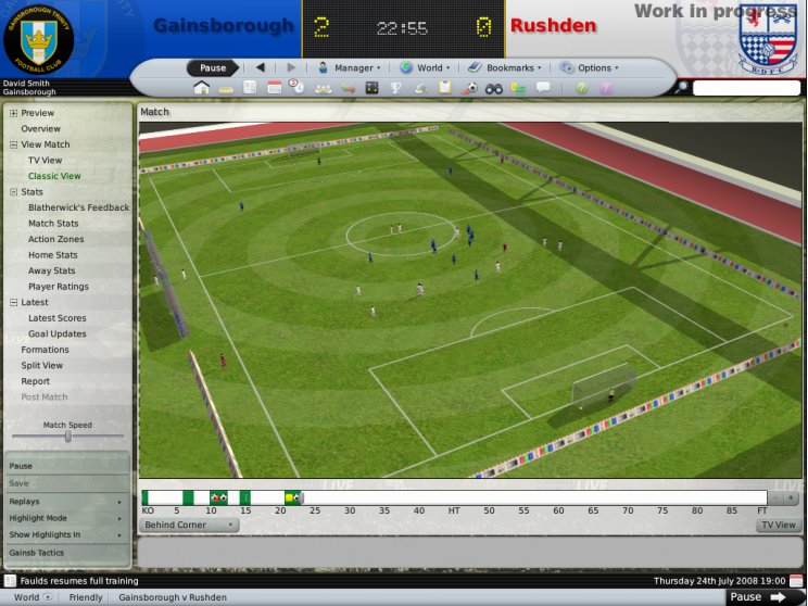 Football Manager 2009 hírek és screenshotok  - 6. kép