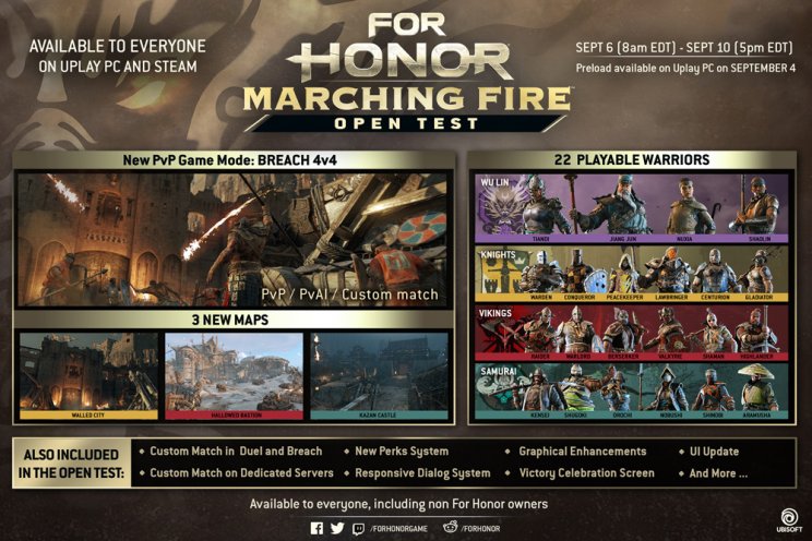 For Honor: hamarabb jön a Marching Fire nyílt bétája, mint gondoltuk - 2. kép