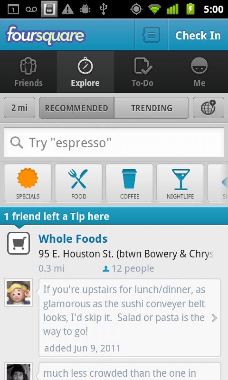 Foursquare checkin alapján is jutalmaz a djuice - 3. kép