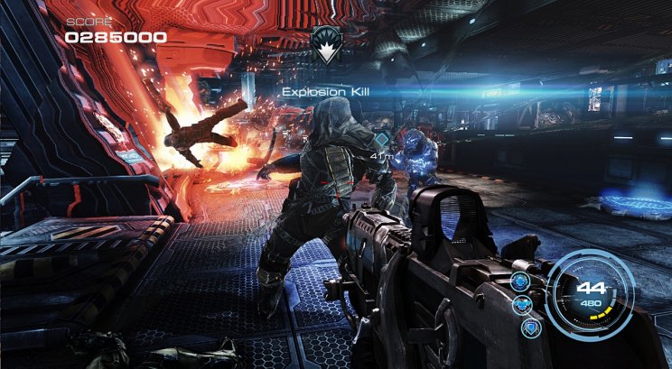 Gameplay felvételen az Alien Rage - 3. kép