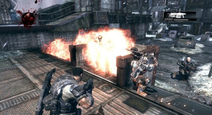 Gears Of War 2: Snowblind Map Pack: Terepszemle - 8. kép