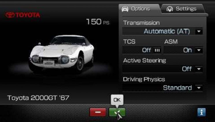 Gran Turismo PSP: Fókuszban az interfész - 4. kép