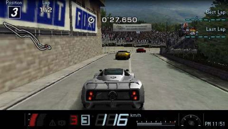Gran Turismo PSP: Fókuszban az interfész - 9. kép