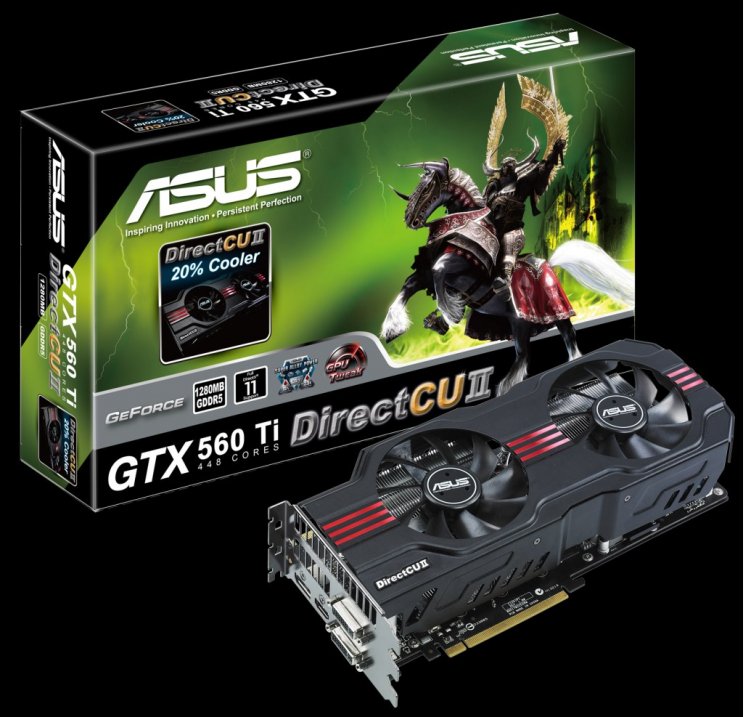GTX 560 Ti DirectCU II - limitált kiadással jelentkezik az Asus - 2. kép