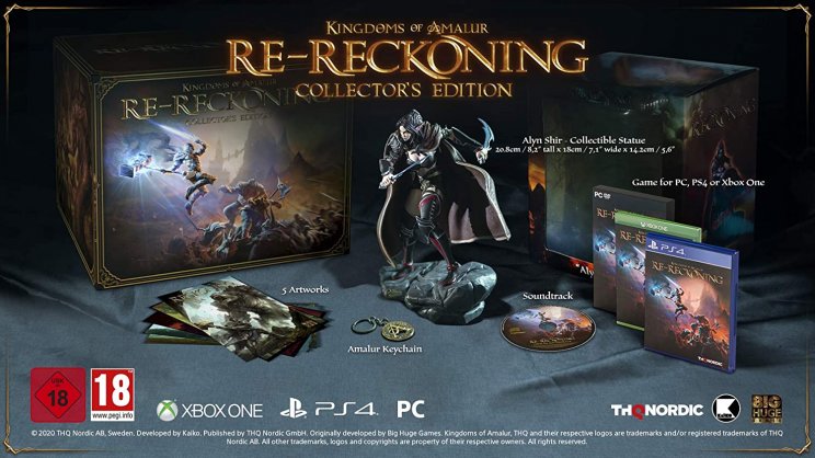 Gyűjtői kiadást is kap a Kingdoms of Amalur: Re-Reckoning - 2. kép