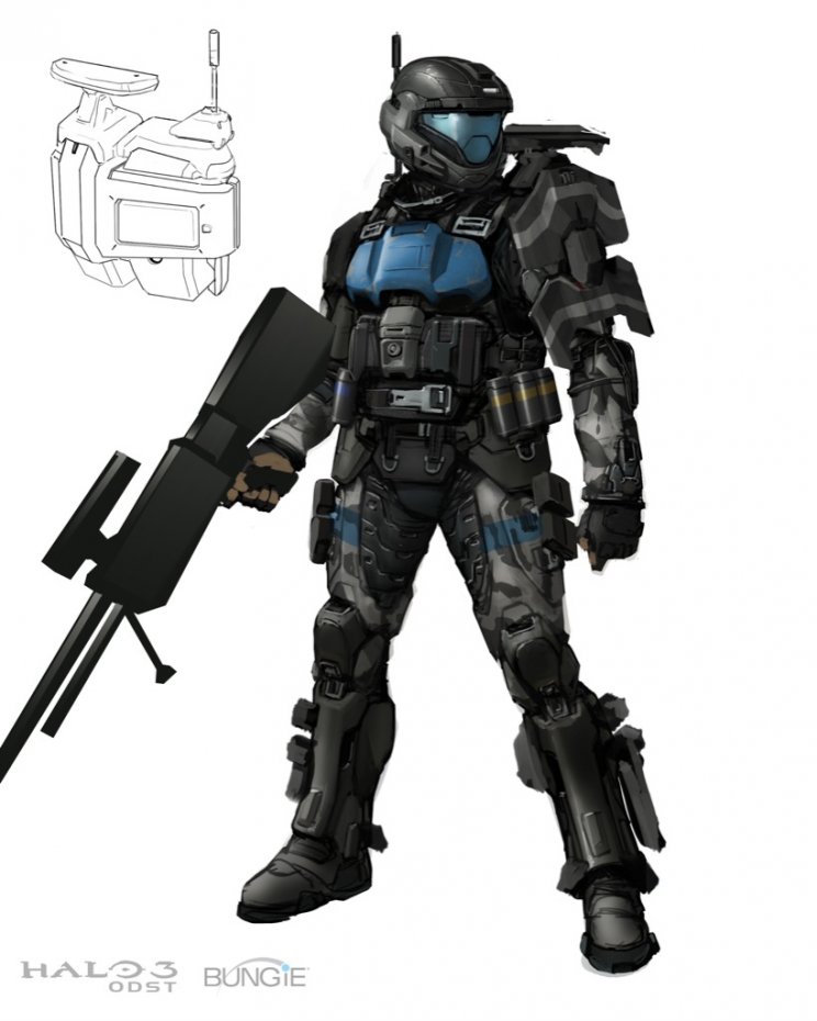 Halo 3: ODST: Koncepciós rajzok - 10. kép