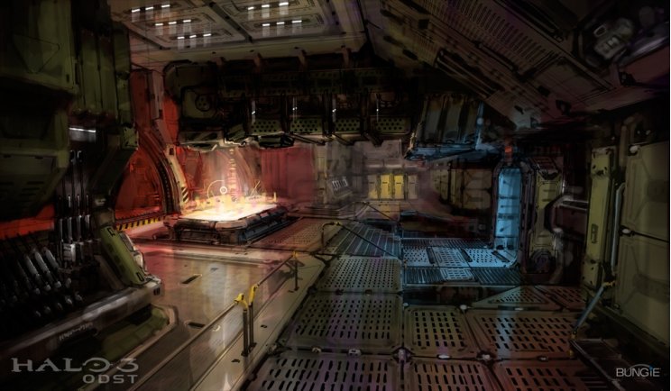 Halo 3: ODST: Koncepciós rajzok - 4. kép