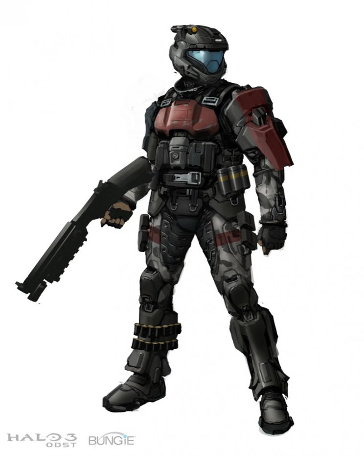 Halo 3: ODST: Koncepciós rajzok - 8. kép