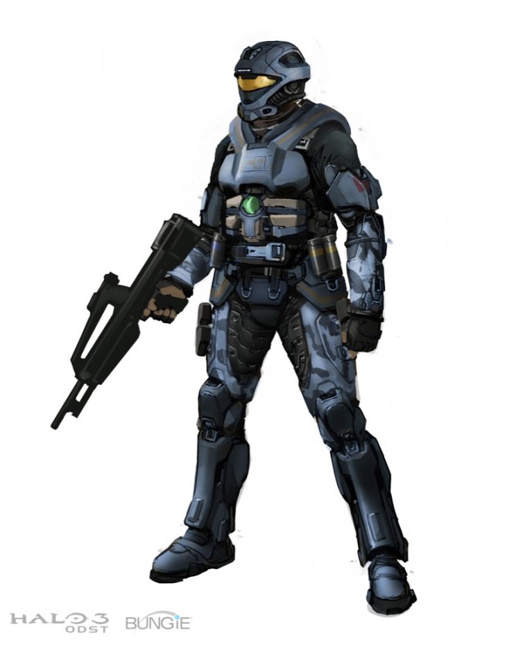 Halo 3: ODST: Koncepciós rajzok - 9. kép