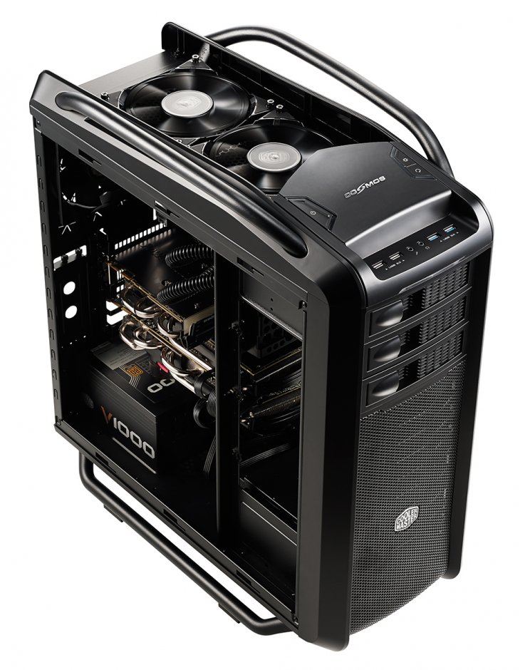 Hamarosan érkezik a Cooler Master COSMOS SE ház - 2. kép