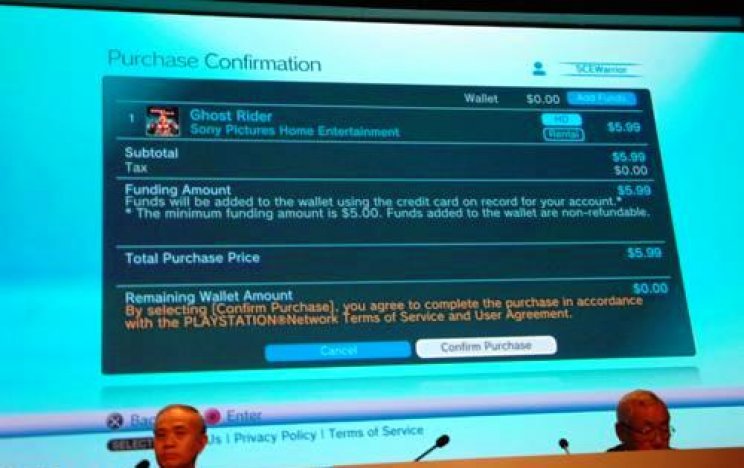 Hamarosan indul a PlayStation 3 videó letöltő szolgáltatás - 4. kép