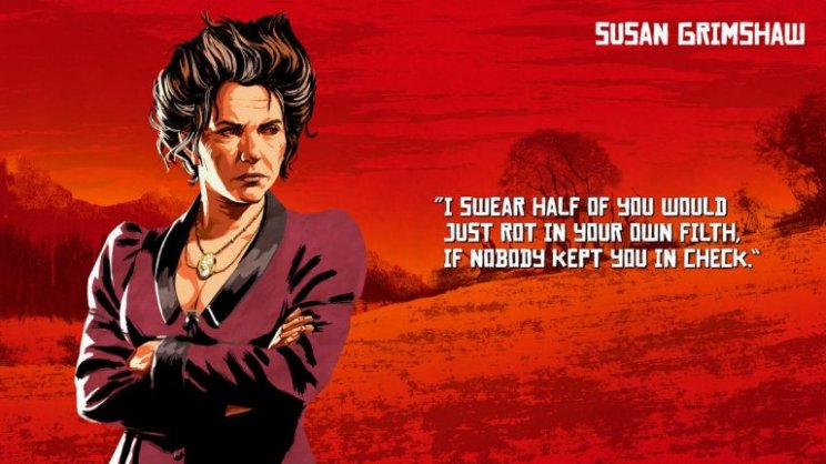 Hangulatos képeken virítanak a Red Dead Redemption 2 karakterei - 3. kép