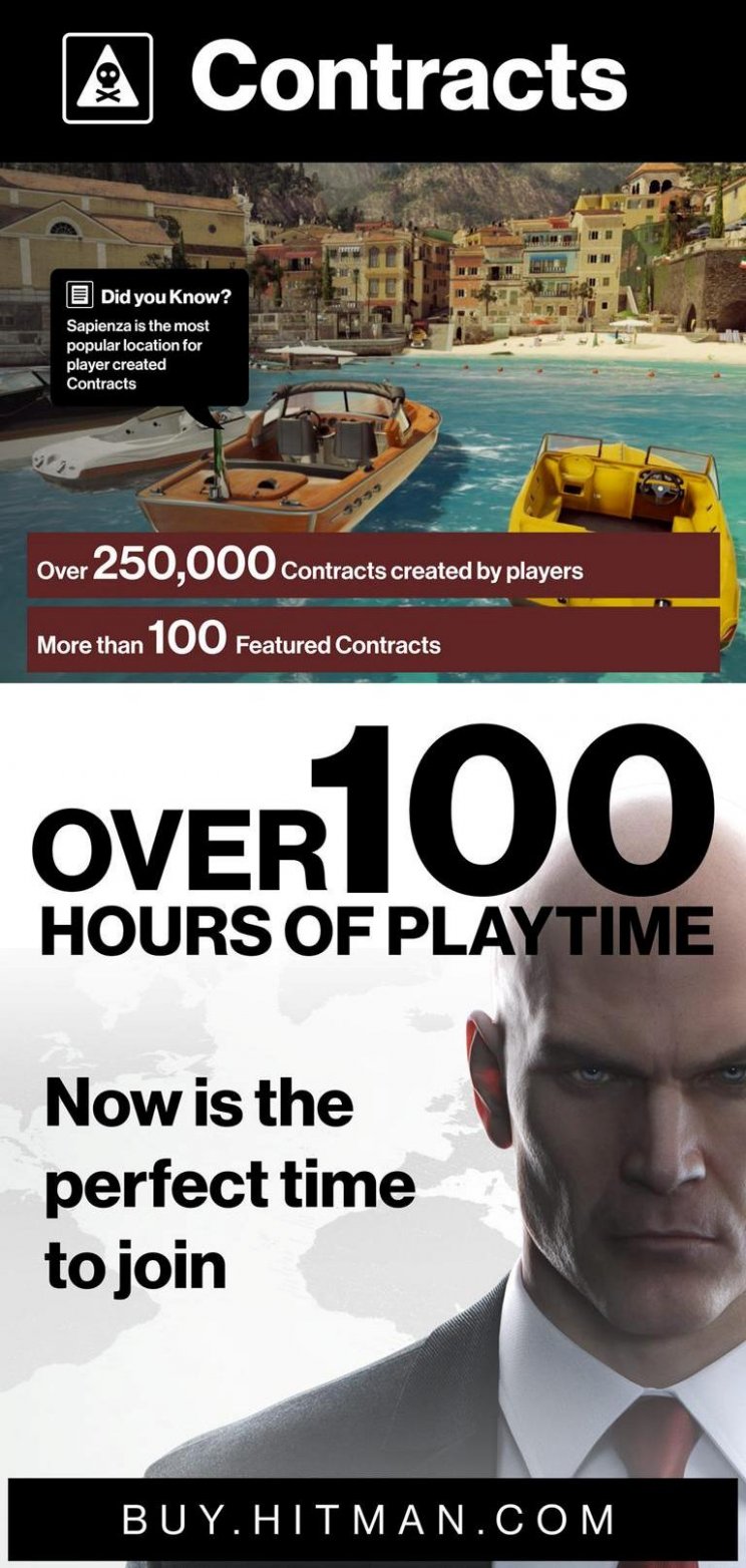 Hitman: infógrafikán az első év mérlege - 4. kép