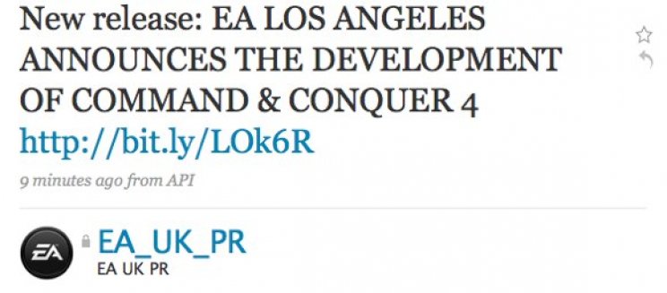 Hivatalosan is készülget a Command And Conquer 4 - 2. kép
