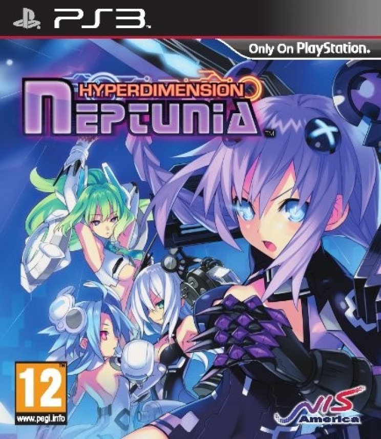 Hyperdimension Neptunia: Megtekinthető az európai dobozkép - 2. kép