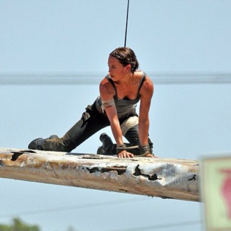 Így fest majd Alicia Vikander Lara Croftként az új Tomb Raider moziban - 2. kép