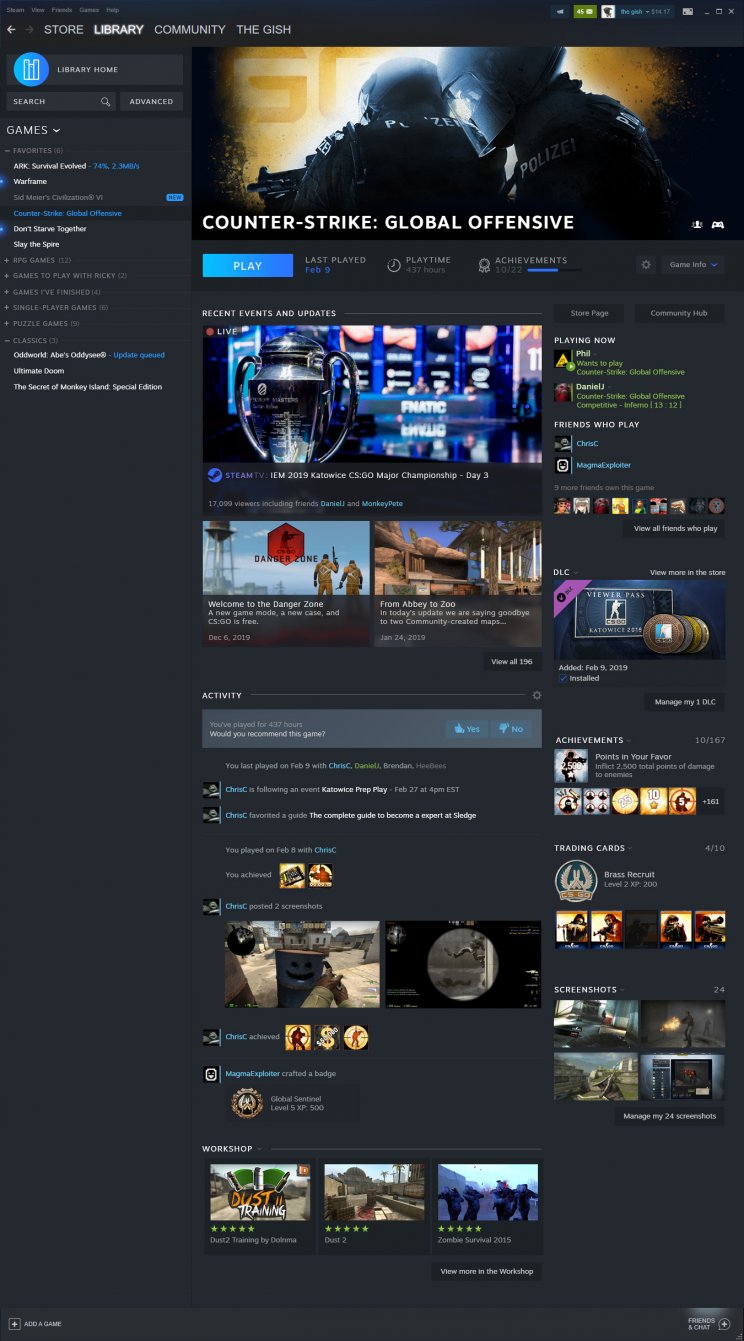 Így néz majd ki a Steam új dizájnja - 2. kép