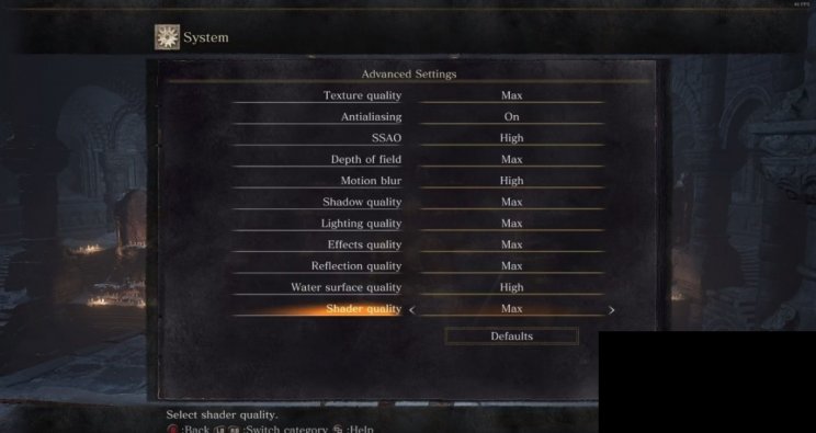 Ilyen részletes beállítások várnak majd ránk PC-n a Dark Souls 3-ban - 2. kép