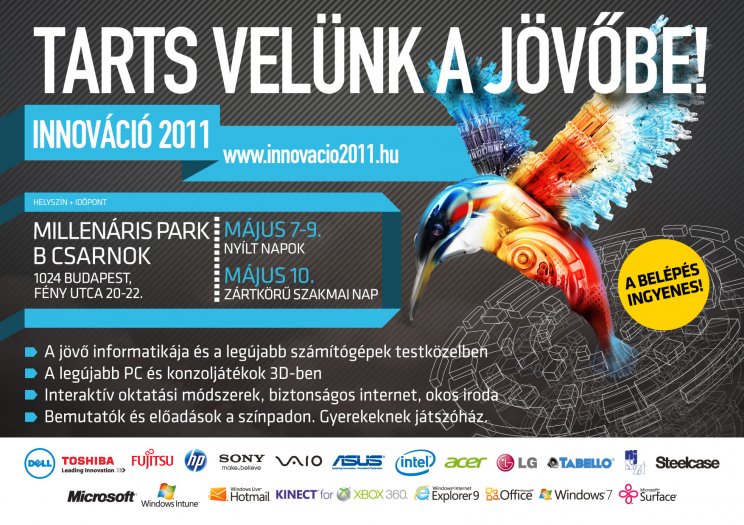 Innováció 2011 kiállítás - Tarts velünk a jövőbe! - 1. kép